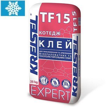 Крайзель 215, клейова та армувальна суміш для утеплення, ЗИМА, 25 кг