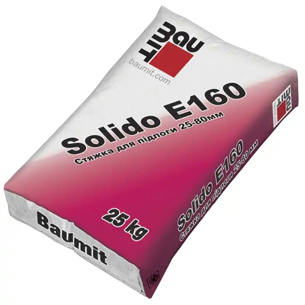 Стяжка Baumit Solido E160 (25-80мм 25кг)