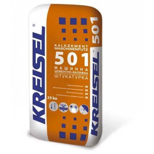 Крайзель РМ51 EXPERT (501), маш. цем.-изв. штукатурка (25 кг)